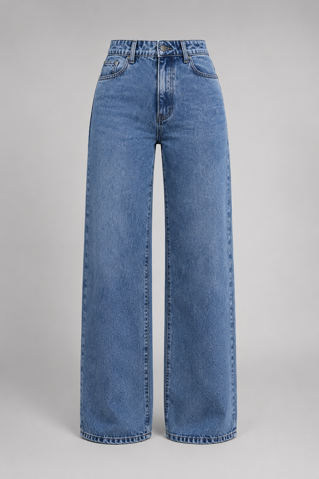 Women's High-Waist Wide-Leg Jeans | Relaxed Fit Denim Pants | Everyday Casual Wear | Steven & Levon
