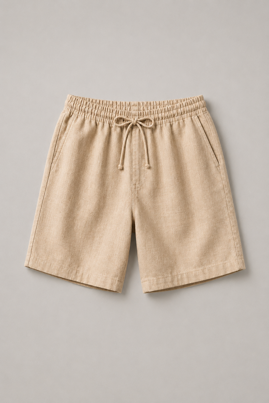 Men's Linen Drawstring Shorts | Linen Blend | Elasticated Waist & Adjustable Fit | Steven & Levon