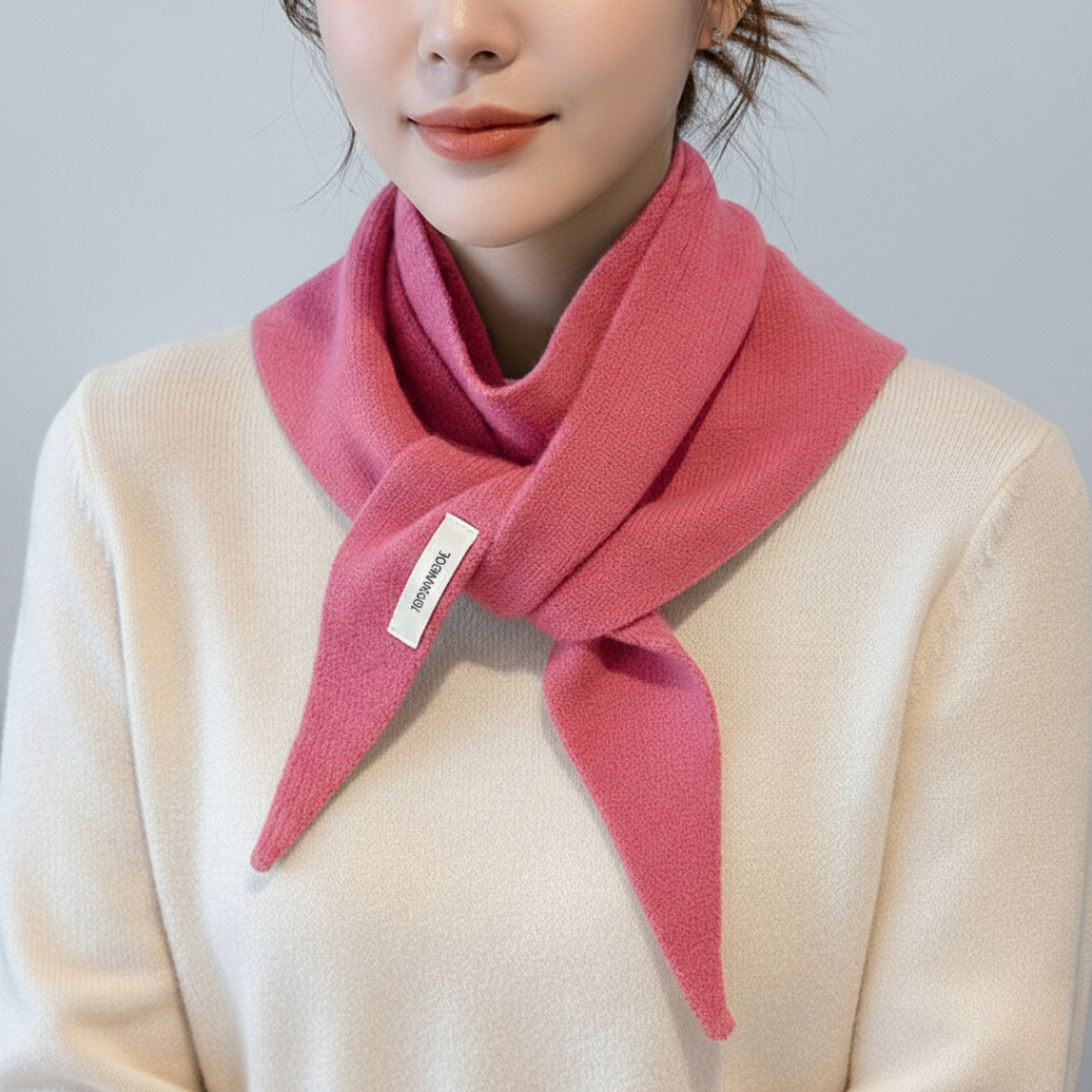 Women’s Triangular Scarf | Soft Wool | Warm Triangle Wrap | Elegant Winter Accessory | Steven & Levon