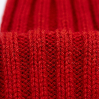 Beanivelle - Ribbed Knit Fold-Up Beanie  Winter Warmth Everyday