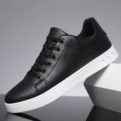 Men's Casual Lace Up Street Sneakers | Lightweight Everyday Trainers | Urban Style Shoes | Steven & Levon