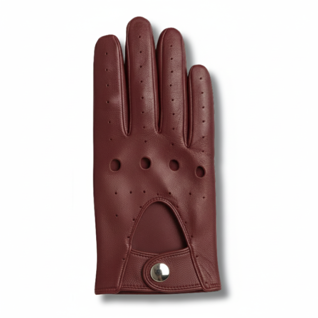 Vegan Leather Gloves | Women | Faux Leather | Thin Breathable Driving Gloves | Summer | Steven & Levon