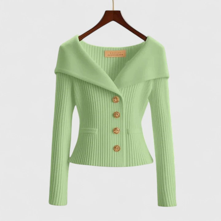 Chic Soft Knit Cardigan | Women's Button-Up Soft Sweater | Steven & Levon