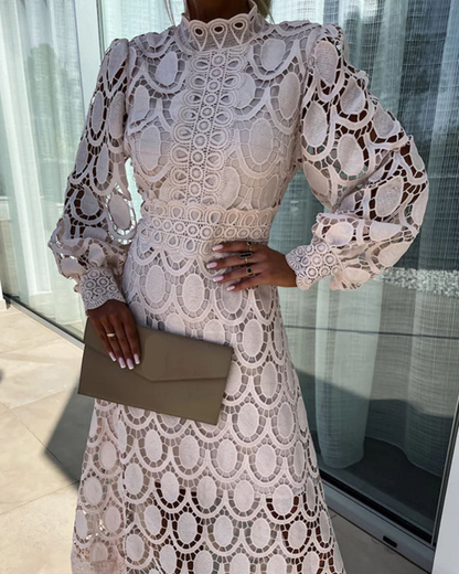 Women's Wrap Midi Dress | Elegant Evening & Wedding Guest Dress | Steven & Levon