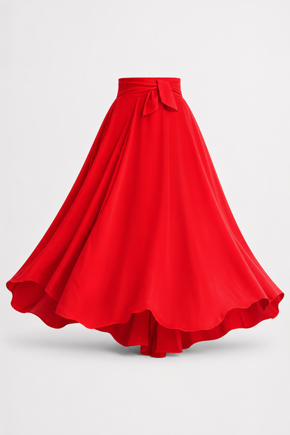 Elegant Summer Skirt | Women | Lightweight Fabric | Flowy A-Line | Casual Holiday & Everyday Wear | Steven & Levon