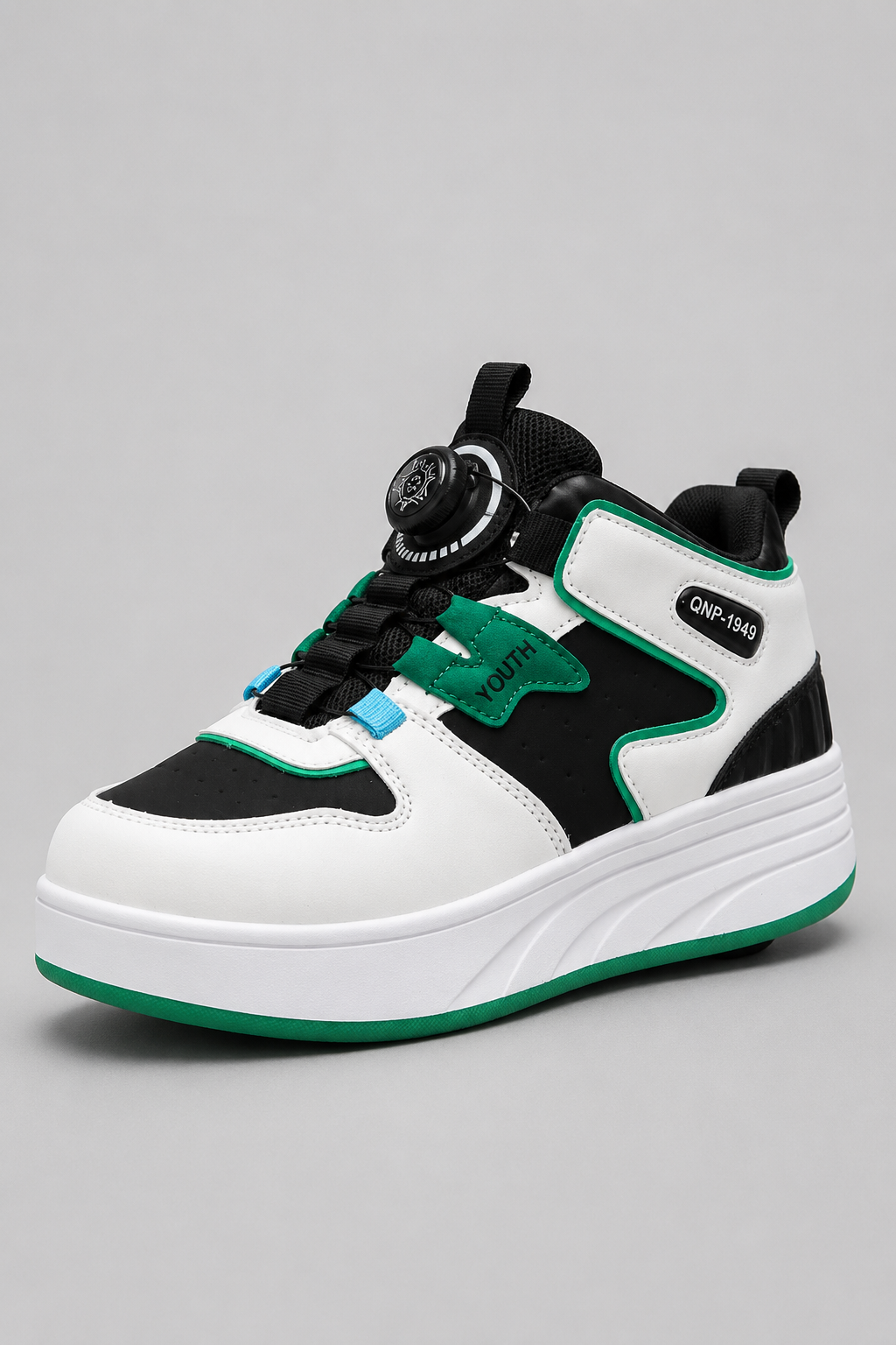 Kids Roller Sneakers | LED Wheel Shoes | Outdoor Sports Trainers | Light-Up Casual Shoes | Steven & Levon