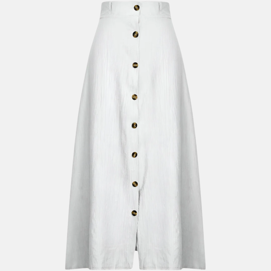 Elegant Long Maxi Skirt | Women | High Waist | Flowy A-Line | Casual & Occasion Wear | Steven & Levon