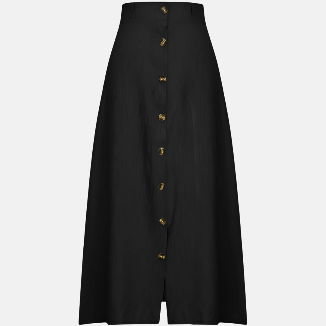 Elegant Long Maxi Skirt | Women | High Waist | Flowy A-Line | Casual & Occasion Wear | Steven & Levon