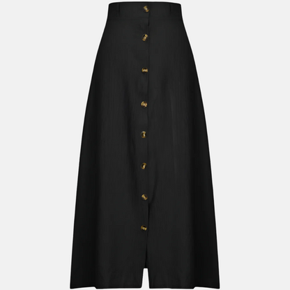 Elegant Long Maxi Skirt | Women | High Waist | Flowy A-Line | Casual & Occasion Wear | Steven & Levon