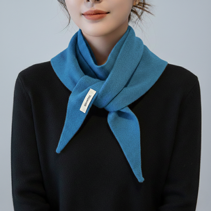 Women’s Triangular Scarf | Soft Wool | Warm Triangle Wrap | Elegant Winter Accessory | Steven & Levon