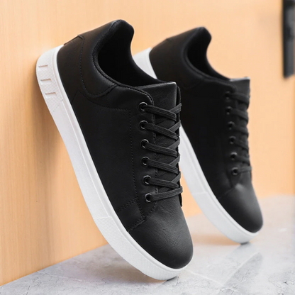 Men's Casual Lace Up Street Sneakers | Lightweight Everyday Trainers | Urban Style Shoes | Steven & Levon