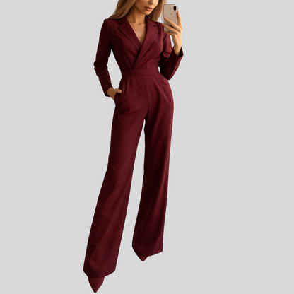 Wide Strap Jumpsuit | Women | Clean One Piece Style | Comfortable Fit | Casual Summer Wear | Steven & Levon