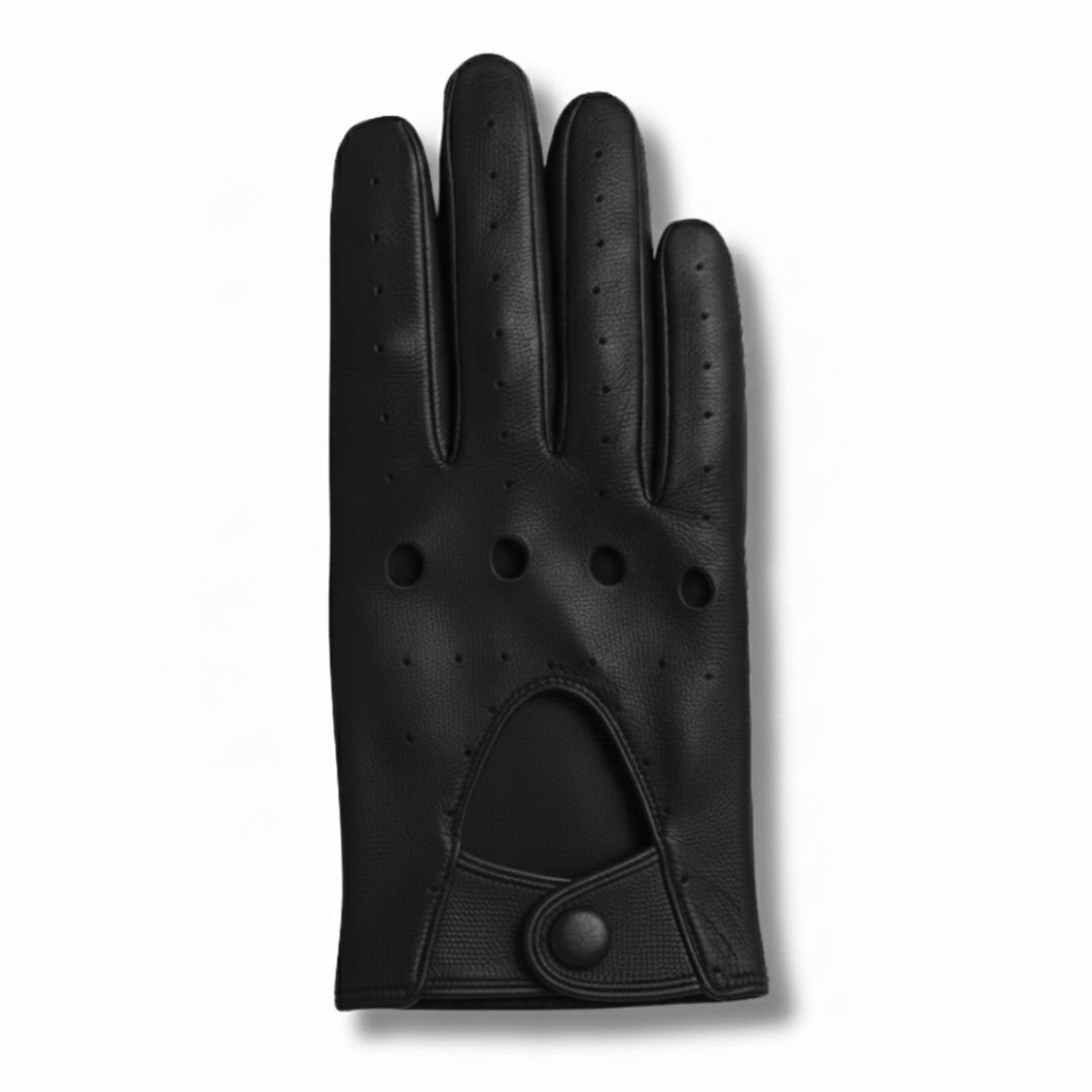 Vegan Leather Gloves | Women | Faux Leather | Thin Breathable Driving Gloves | Summer | Steven & Levon
