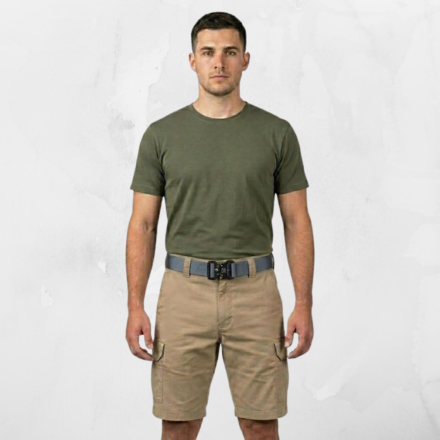 Tactvura - Woven Tactical Belt With Quick-Release Buckle  Outdoor Adventure Wear