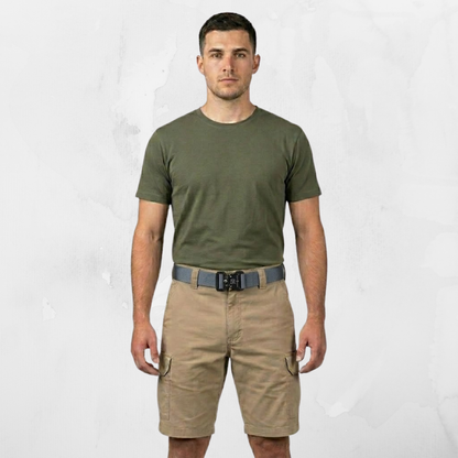 Tactvura - Woven Tactical Belt With Quick-Release Buckle  Outdoor Adventure Wear