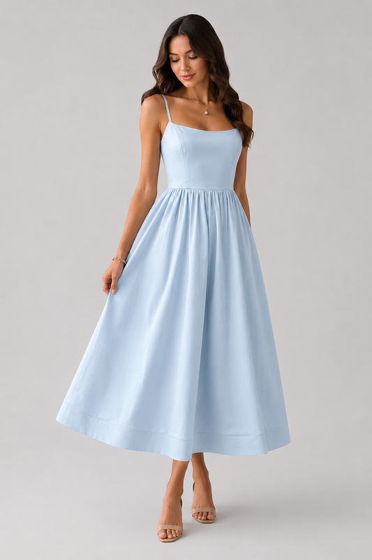 Elegant Sleeveless Maxi Dress | Women | Flowing Long Dress | Formal Evening Wear | Steven & Levon