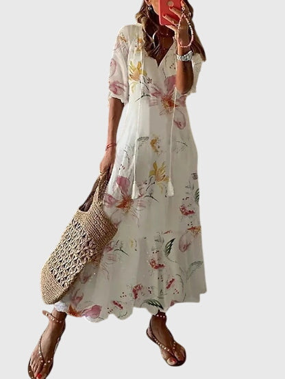 Women's Maxi Dress | Boho Summer Dress | Flowy Fit | Holiday Wear | Steven & Levon