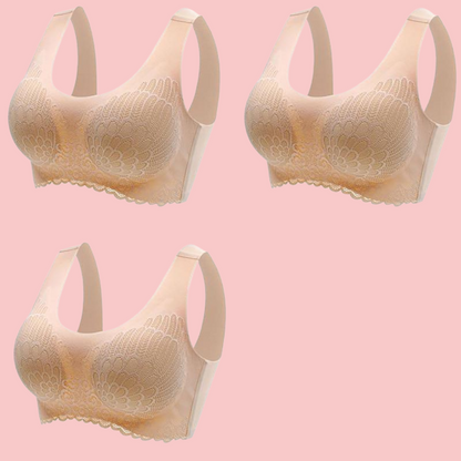Comfortable Breathable Bra | Women's Wireless Seamless Bra | Soft Stretch | Lightweight Comfort | Steven & Levon