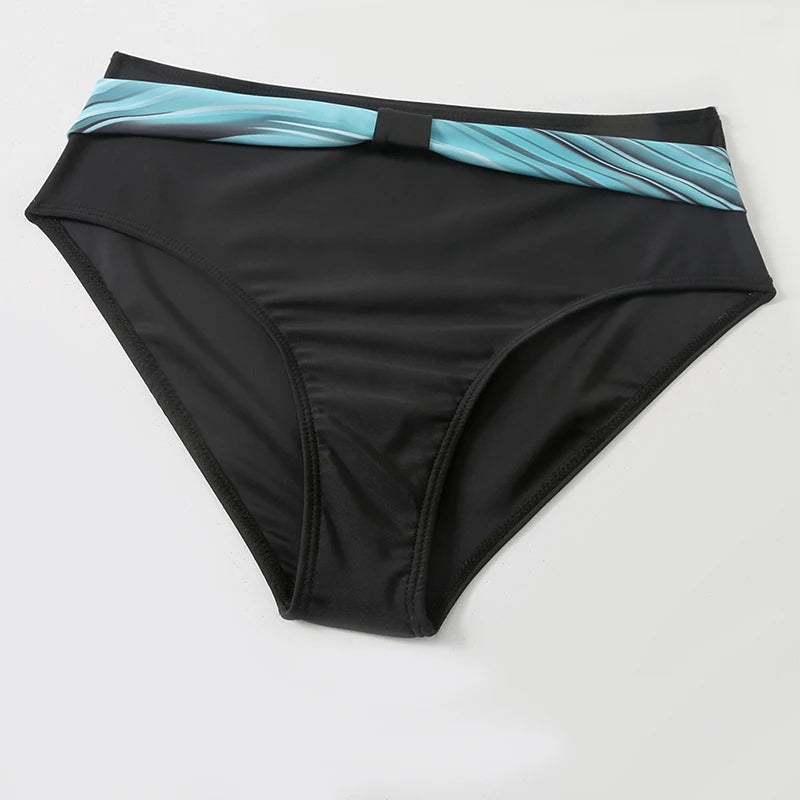 High-Waisted Bikini Set | Women | Nylon & Spandex Blend | Stylish Printed Two-Piece Swimwear | Steven & Levon