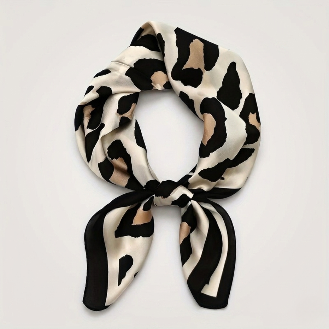 Square Scarf | Women | Silk-Feel Fabric | 70x70cm Luxury Neck & Hair Scarf | Steven & Levon