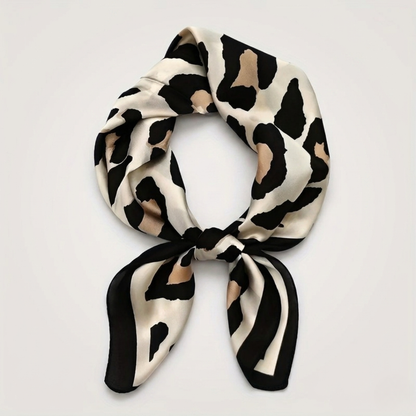 Square Scarf | Women | Silk-Feel Fabric | 70x70cm Luxury Neck & Hair Scarf | Steven & Levon