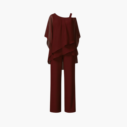 Cold Shoulder Wide Leg Jumpsuit | Women | Stylish Design | Comfortable Fit | Casual & Evening Wear | Steven & Levon