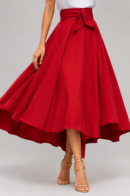 Elegant Summer Skirt | Women | Lightweight Fabric | Flowy A-Line | Casual Holiday & Everyday Wear | Steven & Levon