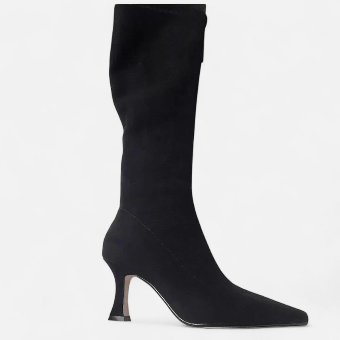 Stylish Slouchy Knee High Boots for Women | Pointed Toe | Block Heel | Pull-On | Steven & Levon