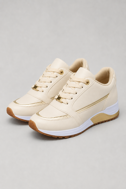 Women’s Sporty Sneakers | Cushioned Running Shoes | Women | Breathable Mesh | Thick Sole Comfort Trainers | Steven & Levon