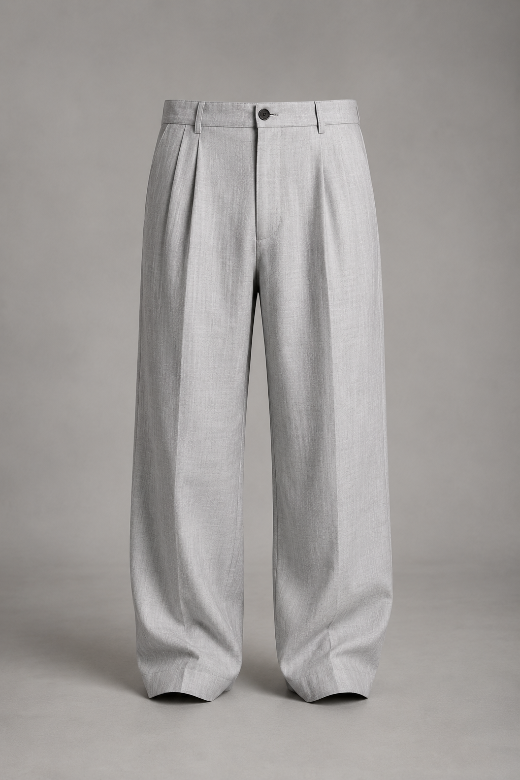 Men's Wide Leg Trousers |  Relaxed Fit Cotton Blend Pants | Smart Casual Streetwear | Steven & Levon