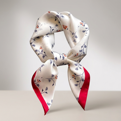 Square Scarf | Women | Silk-Feel Fabric | 70x70cm Luxury Neck & Hair Scarf | Steven & Levon
