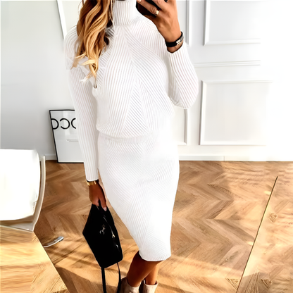Women's Two-Piece Skirt Set | Women | Coordinated Outfit | Elegant Everyday Wear | Steven & Levon