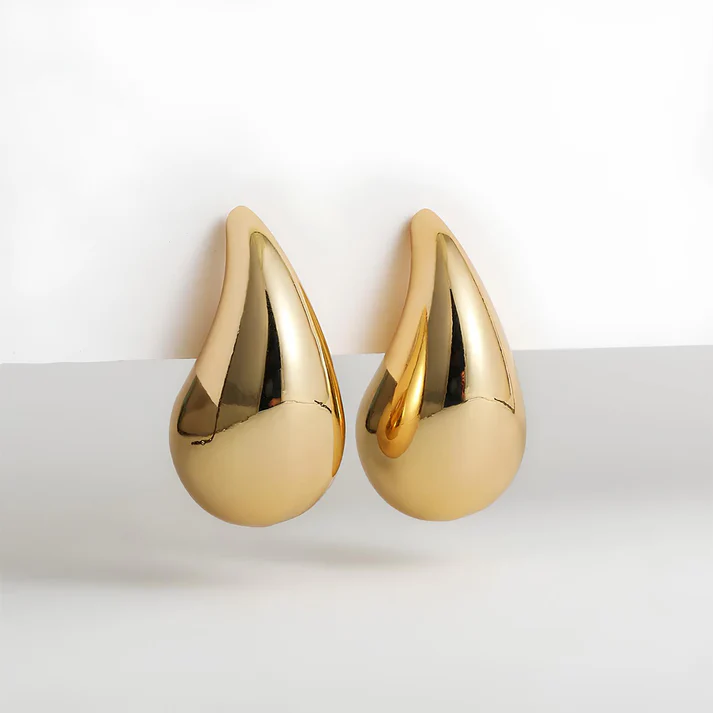 Drop Earrings | Women | Gold Tone | Elegant Statement Dangle Earrings | Steven & Levon