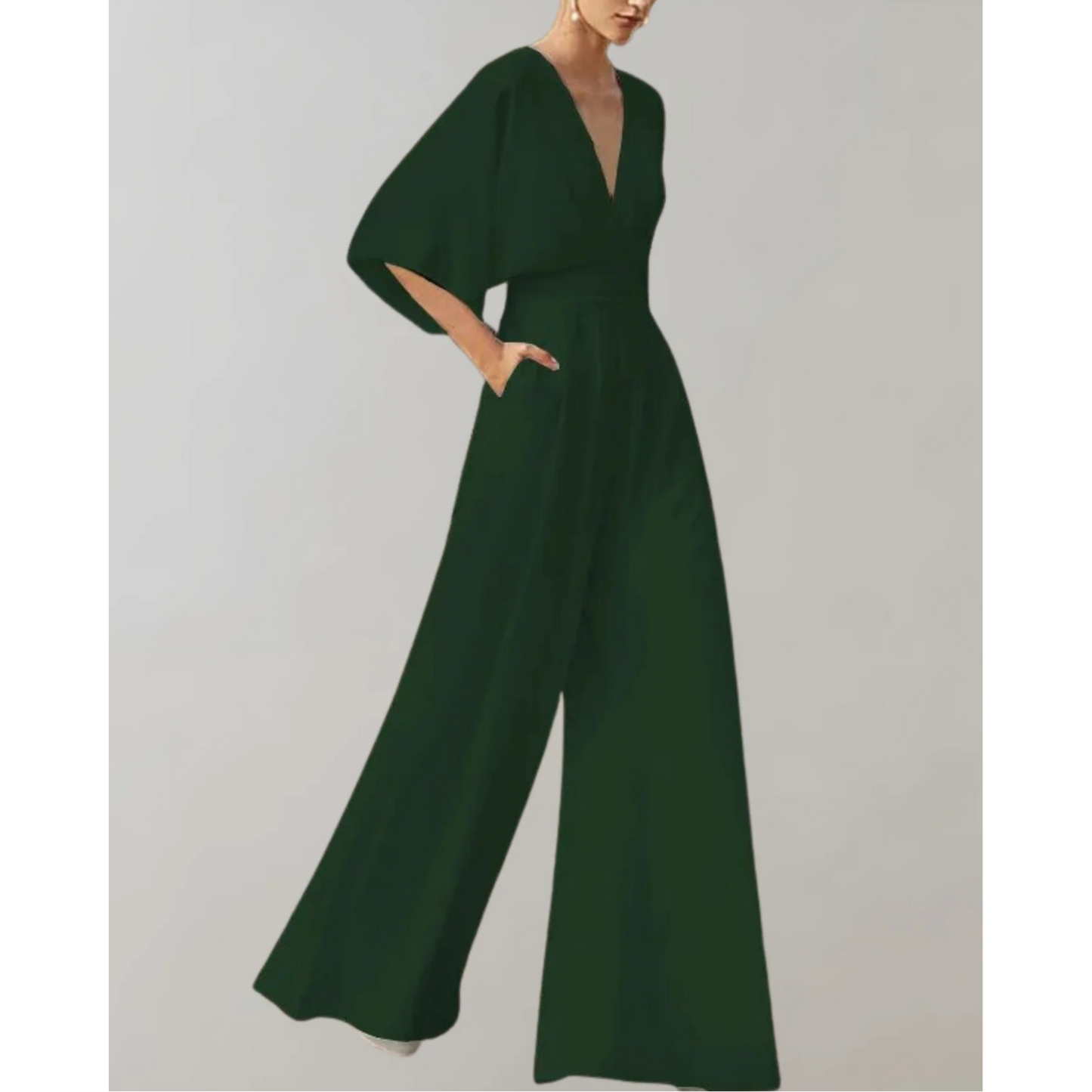 Women's Wide Leg Jumpsuit | Fitted One-Piece Outfit | Elegant Casual | Steven & Levon