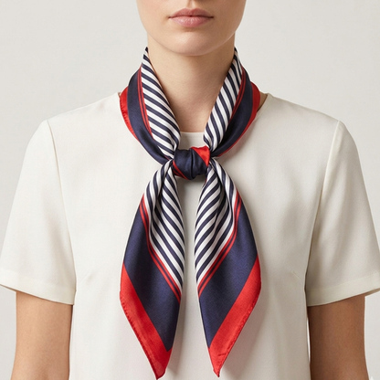 Plant Print Square Scarf | Women | Soft Fabric | 70cm Elegant Printed Neck Scarf | Steven & Levon