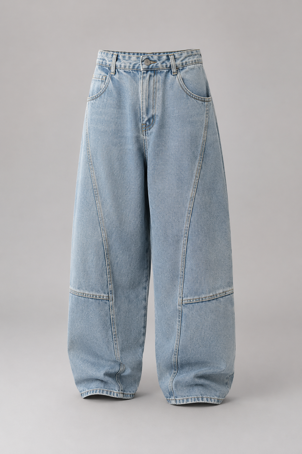 Boys Wide Leg Denim Jeans | Kids | Loose Fit | Straight Leg | Casual Everyday Pants | Steven & Levon