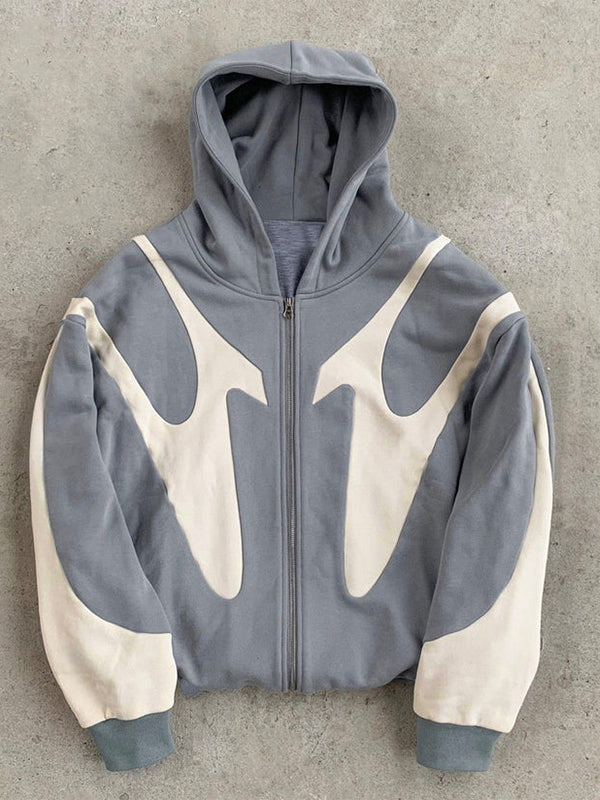 Oversized Streetwear Hoodie | Y2K Graphic | Men | Cotton Blend | Contrast Design | Steven & Levon
