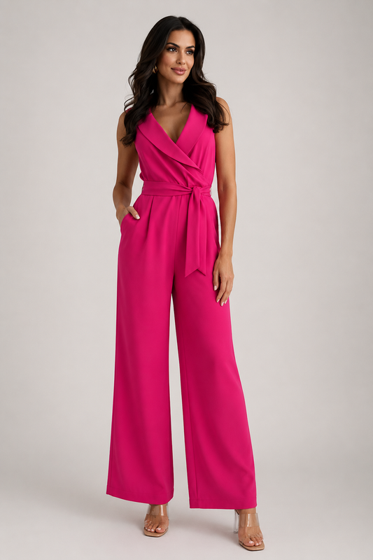 Women's Jumpsuit | Elegant One-Piece Outfit | Smart Casual Occasionwear | Timeless Style | Steven & Levon