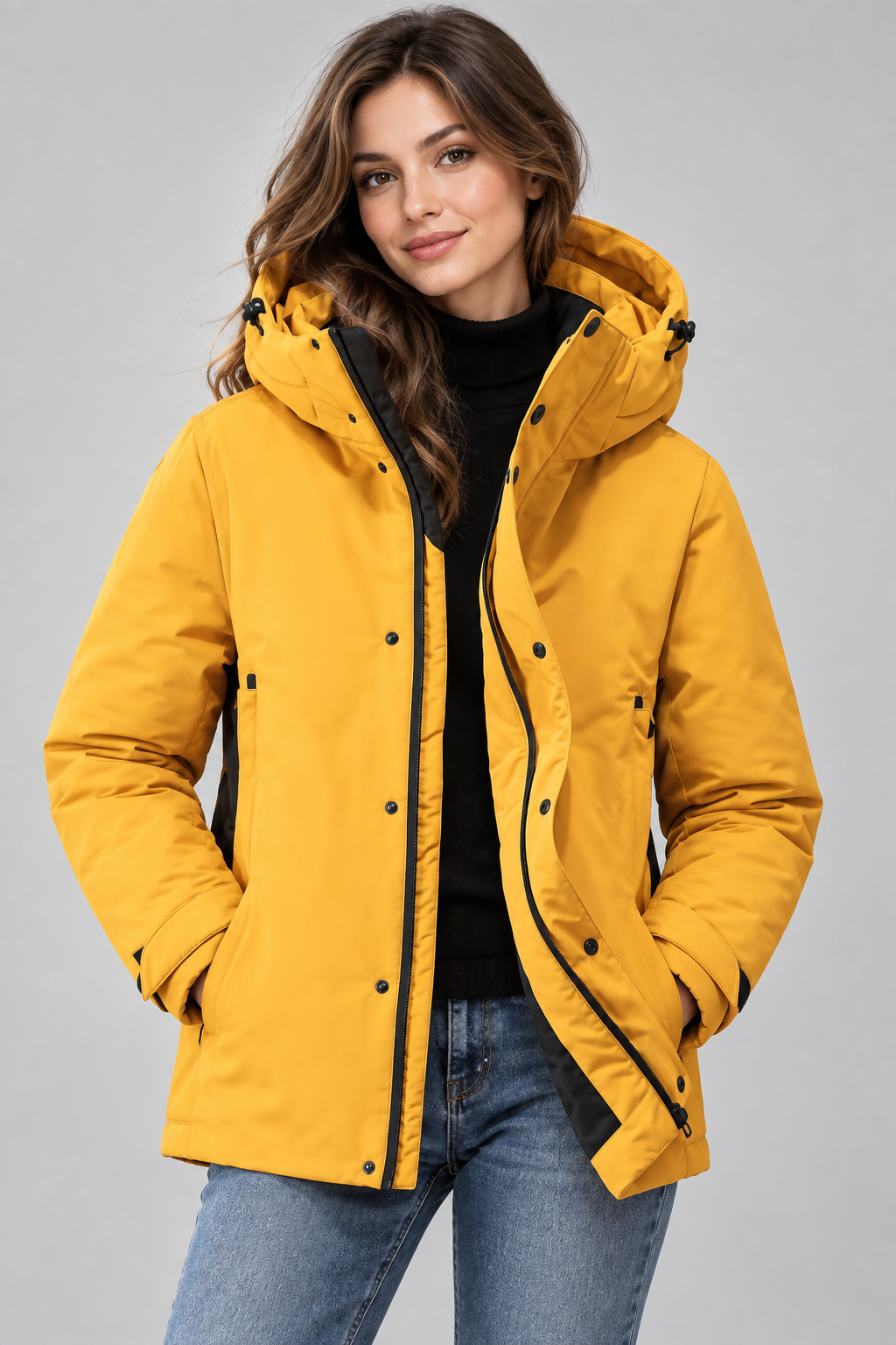 Women's Down Insulated Puffer Jacket | Warm Quilted Winter Coat | Lightweight Outdoor Wear | Steven & Levon