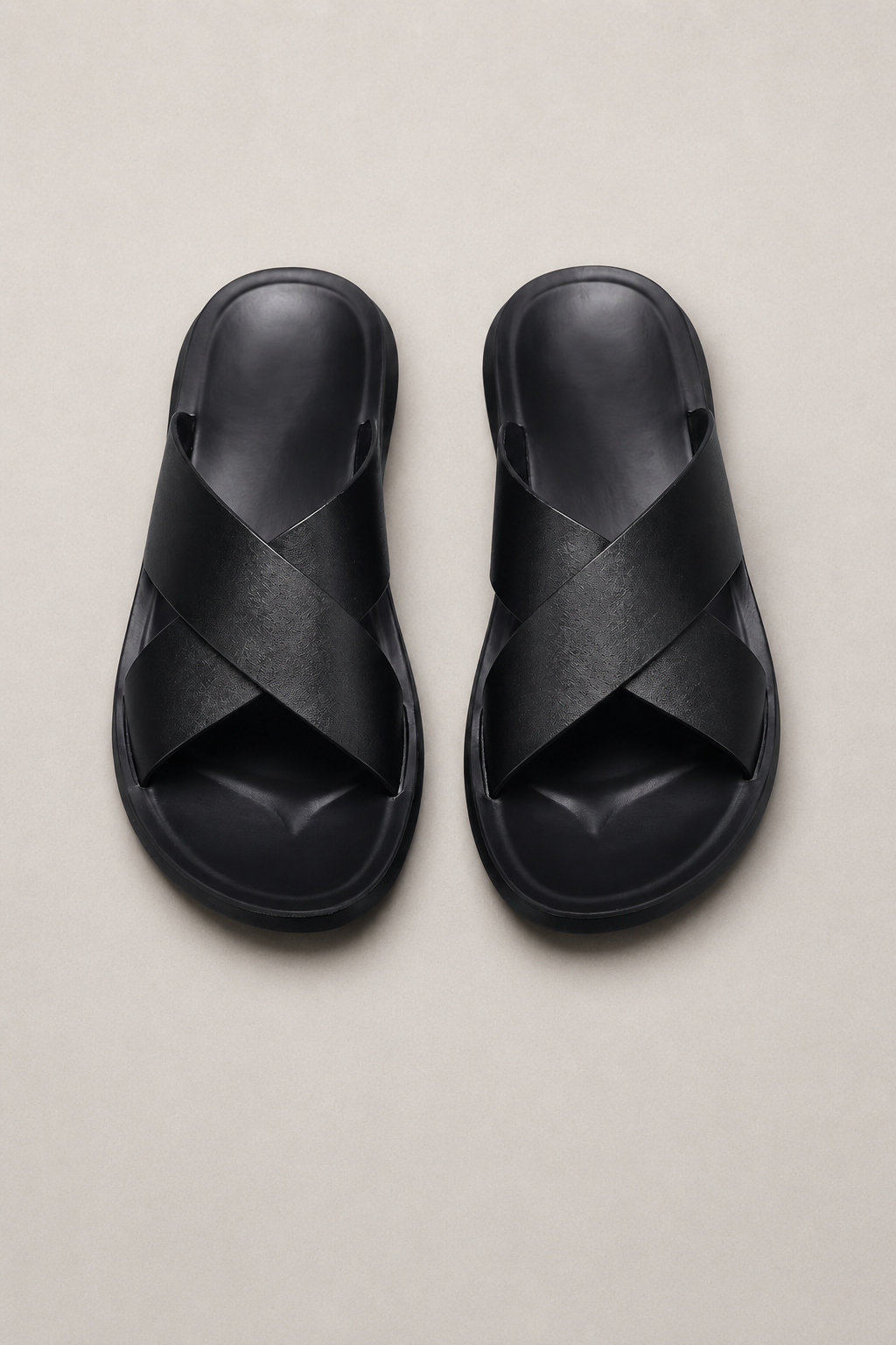 Men’s Minimalist Slip-On Sandals | Casual Comfort Slides | Lightweight Everyday Footwear | Steven & Levon