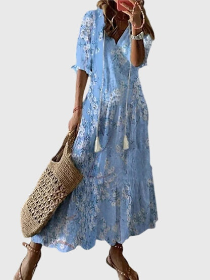 Women's Maxi Dress | Boho Summer Dress | Flowy Fit | Holiday Wear | Steven & Levon