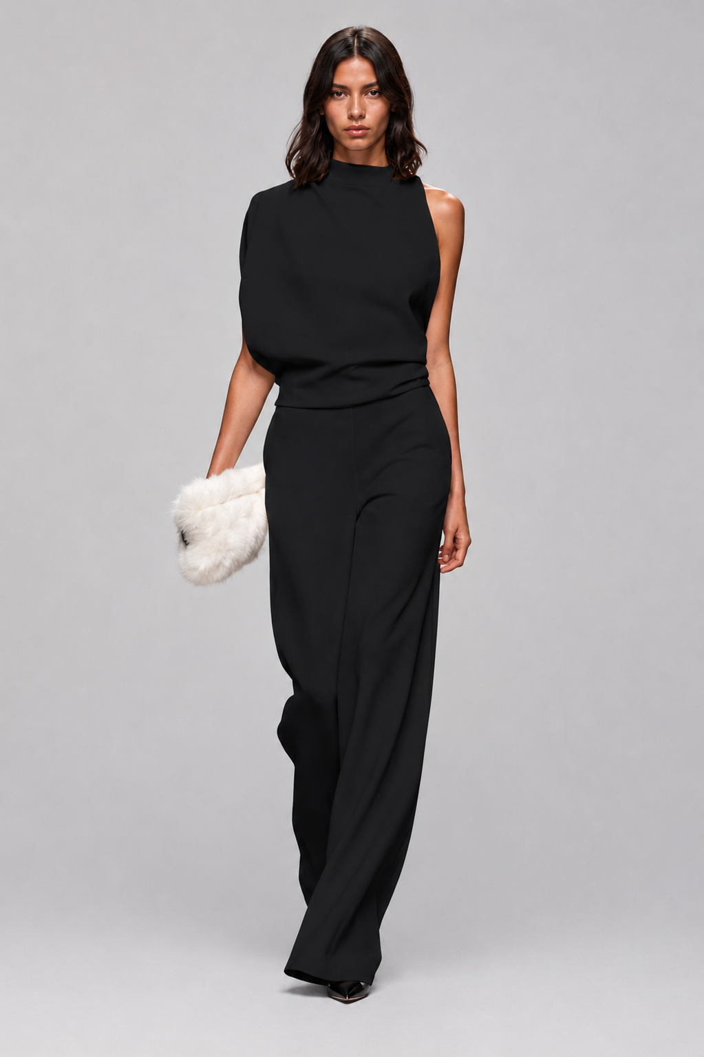 Sleeveless Open Back Jumpsuit | Women | Contemporary Style | Elegant Fit | Party & Evening Wear | Steven & Levon
