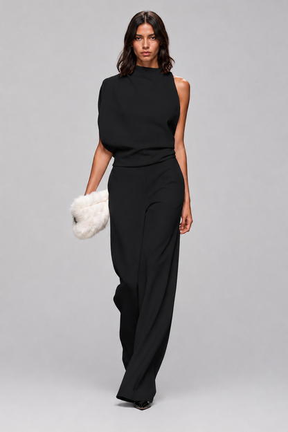 Sleeveless Open Back Jumpsuit | Women | Contemporary Style | Elegant Fit | Party & Evening Wear | Steven & Levon