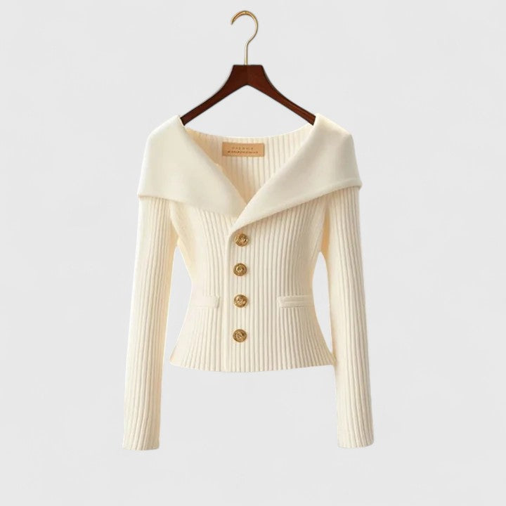 Chic Soft Knit Cardigan | Women's Button-Up Soft Sweater | Steven & Levon