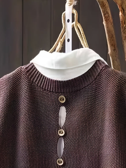 Luxe Knit Cardigan | Women's Boutique Button-Up Sweater | Steven & Levon