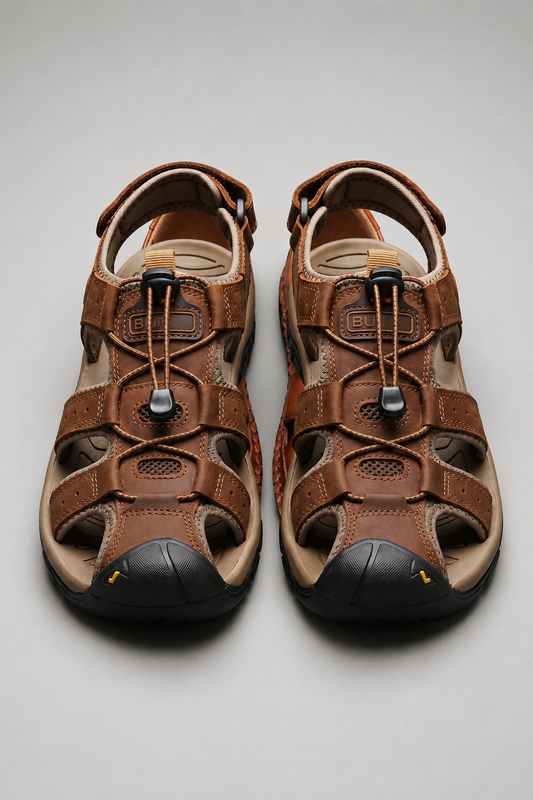 Men’s Lightweight Outdoor Sandals | Men | Anti-Slip Comfort Sole | Steven & Levon