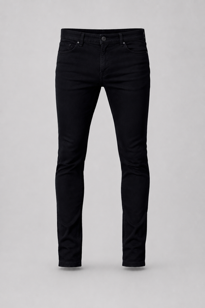 Slyndex - Slim Fit Skinny Pencil-Leg Jeans Everyday Casual Wear