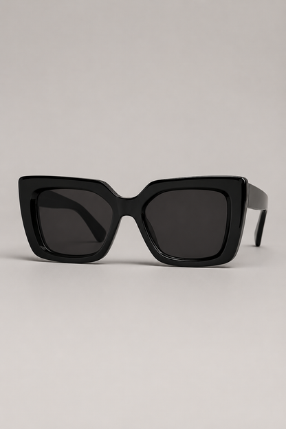 Sola Oversized Sunglasses | Square Retro Frame for Women