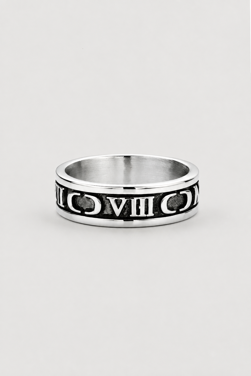 Inception Ring | Gold or Silver | Unisex | Stainless Steel | Bold Statement Design | Modern Style | Steven & Levon