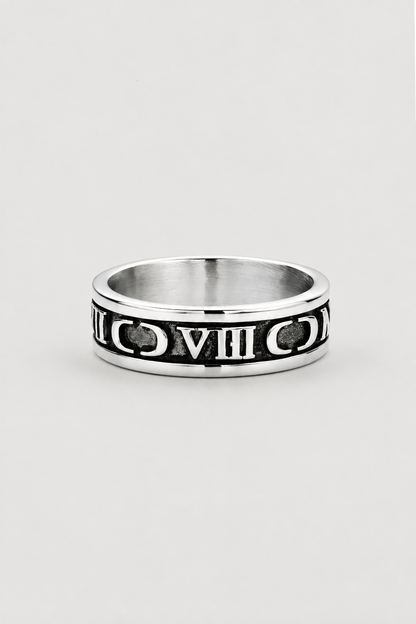 Inception Ring | Gold or Silver | Unisex | Stainless Steel | Bold Statement Design | Modern Style | Steven & Levon